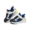 Wygodne sportowe Sneakersy „Czarny Biały Niebieski”
