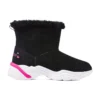 Wygodne zimowe botki „Black Pink”