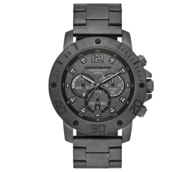 Zegarek chronograf ze stali nierdzewnej