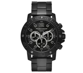 Zegarek chronograf ze stali nierdzewnej
