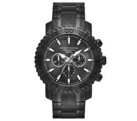 Zegarek chronograf ze stali nierdzewnej