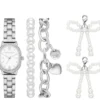 Zestaw zegarków Charm Pearl Bows Zestaw zegarków Charm Pearl Bows