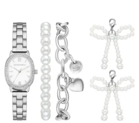 Zestaw zegarków Charm Pearl Bows
