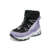 Zimowe wygodne botki „Black Purple”