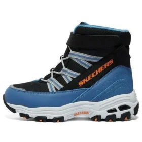 Zimowe wygodne botki „Blue Black”
